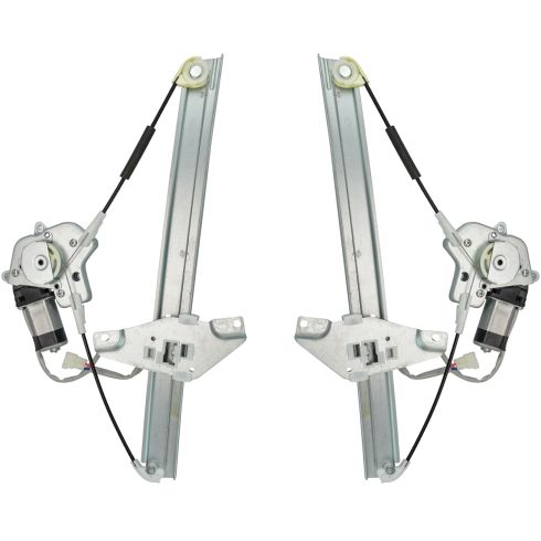 92-96 Camry 4dr Pwr Window Regulator Pair Front HQ