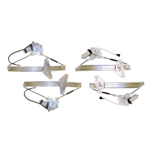 1992-96 Toyota Camry 4dr Power Window Regulator Set 4 piece High Quality
