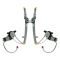 90-93 Accord Pwr Window Reg w/Mtr Rear Pair - HQ