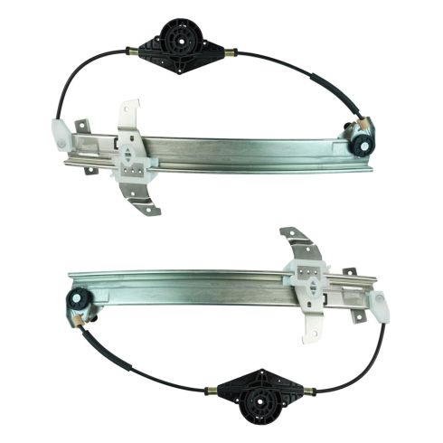 94-97 Town Car Pwr Window Reg w/o motor Front Pair