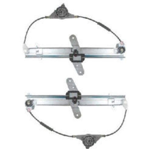Town Car Window Regulator Without Motor Front Driver Side