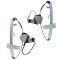 99-00 Grand Cherokee Window Regulator w/Motor Front Pair