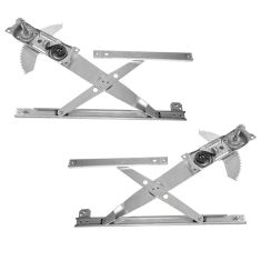 92-98 Pontiac Grand Am 4dr Man Window Regulator Front Pair