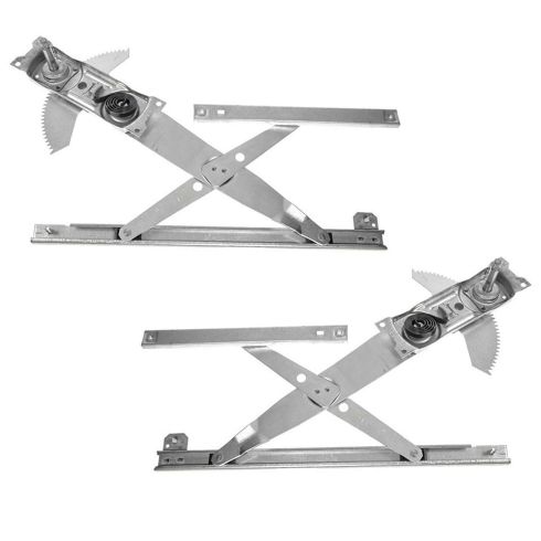 92-98 Pontiac Grand Am 4dr Man Window Regulator Front Pair