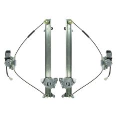 92-00 Mitsubishi Montero Power Window Regulator w/Motor PAIR
