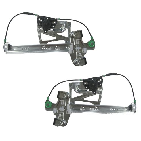 00-05 Cadillac Deville Power Window Regulator w/o Motor Front Pair