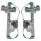 00-05 Cadillac Deville Power Window Regulator w/o Motor Rear Pair