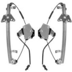 Window Regulator with Motor for Driver Side Rear