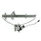 98-04 Nissan Frontier; 00-04 Nissan Xterra Pwr Wdw Reg w/Motor Front PAIR