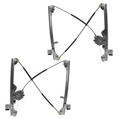 99-07 GM GMC Truck Manual Window Regulator Pair