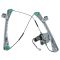 00-03 Lincoln LS Power Window Regulator w/Motor Pair