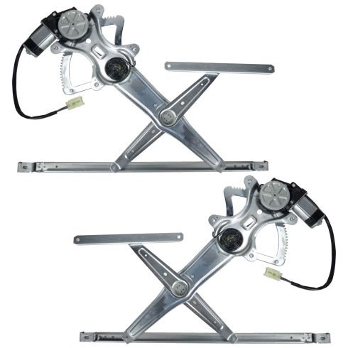 02-06 Toyota Camry Pwr Wdw Reg w/Mtr (w/o Pinch) Front Pair