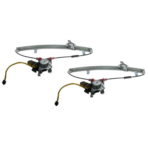 97-00 Infiniti QX4/96-00 Pathfinder Pwr Wdw Reg w/Mtr Pair