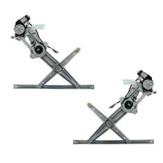 96-04 Ford Mustang Power Window Regulator w/Motor PAIR