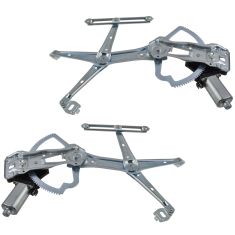 (6-99)-05 Mercedes ML Class Pwr Wdw Reg w/ Motor PAIR