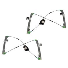98-10 VW Beetle Power Window Regulator w/o Motor Front PAIR