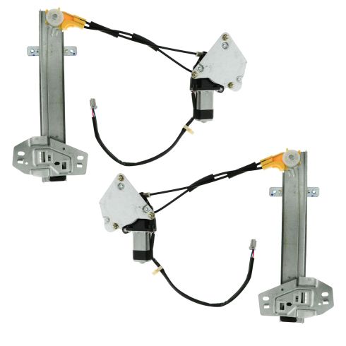 94-97 Accord Pwr Window Reg w/Mtr PAIR