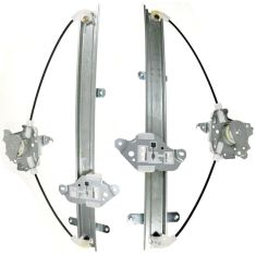 98-04 Frtier Xterra Wndw Reg W/O Motor PAIR