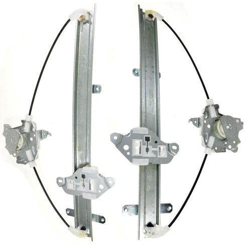 98-04 Frtier Xterra Wndw Reg W/O Motor PAIR