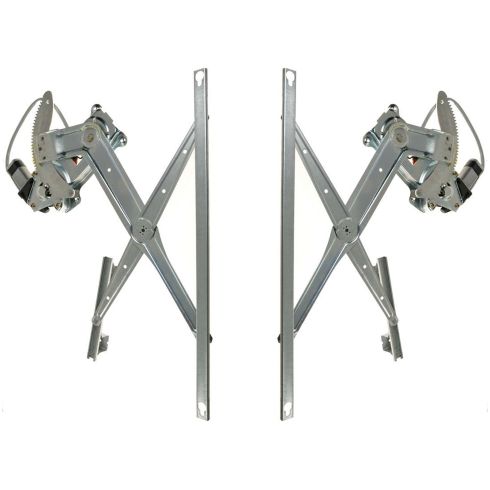 94-02 Dodge RAM 2500 Pick Up Wdw Reg w/ Motor PAIR