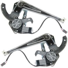 93-07 Ford Ranger Pwr Wdw Regulator w/ Motor PAIR