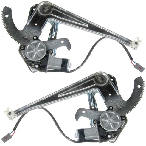 93-07 Ford Ranger Pwr Wdw Regulator w/ Motor PAIR