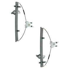 96-04 Nissan Pathfinder Pwr Wdw Reg w/o Motor PAIR