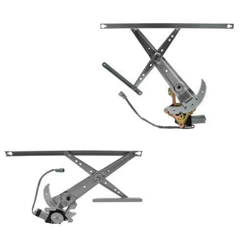97-01 Honda CR-V Pwr Window Regulator & Motor PAIR