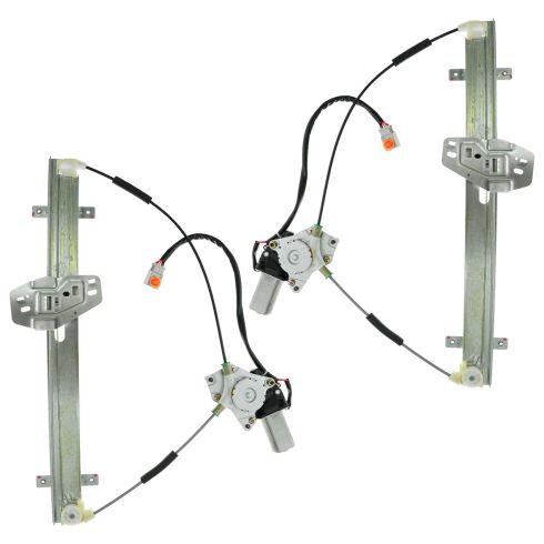 02-06 Honda CR-V Power Window Regulator & Motor PAIR