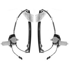 99-00 Grand Cherokee Window Regulator w/ Motor PAIR