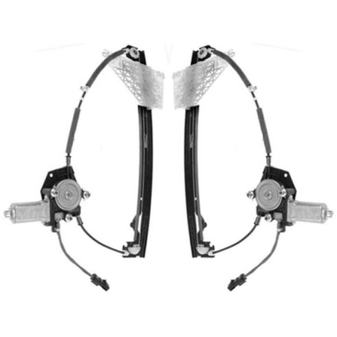 99-00 Grand Cherokee Window Regulator w/ Motor PAIR