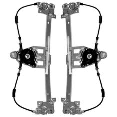 1992-99 Mercedes 300 400 500 600 S Class Window Regulator w/o Motor PAIR