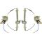 1997-02 Mitsubishi Mirage 2dr Power Window Regulator With Motor PAIR