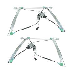 04-07 Dodge Chrysler Mini Van Power Window Regulator w/Motor PAIR