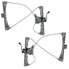 05-09 Cobalt 07-09 G5 06 Pursuit 2dr Pwr Wdw Reg w/Motor PAIR