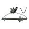 02-03 (thru 10/1/02)  Mitsubishi Lancer (exc Evo) Front Door Power Window Regulator w/Motor PAIR