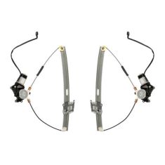 2001-07 Ford Escape 05-07 Mariner Pwr Wdw Reg w/Motor PAIR