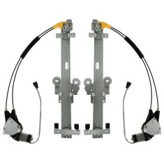 91-95 Chrysler Mini Van Pwr Wdw Reg w/Motor PAIR