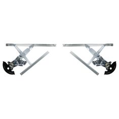 1995-05 Cavalier Sunfire 2 Dr Coupe Wndw Reg w/o Motor PAIR