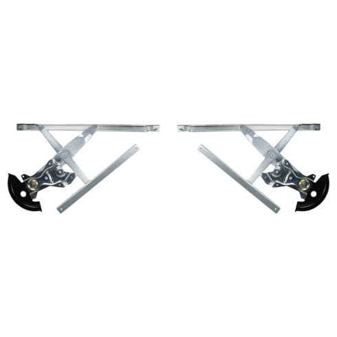 1995-05 Cavalier Sunfire 2 Dr Coupe Wndw Reg w/o Motor PAIR