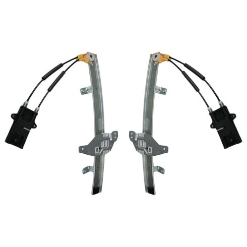 1997-03 Grand Prix Sedan Window Reg w/o Mtr PAIR