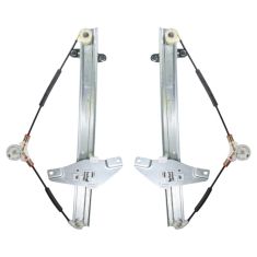 1993-97 Toyota Corolla, Geo Prizm Pwr Window Reg w/o Mtr PAIR