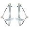 1993-97 Toyota Corolla, Geo Prizm Pwr Window Reg w/o Mtr PAIR
