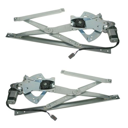 91-01 Explorer; 02-05 Sport Trac Pwr Window Reg w/Motor PAIR