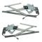 91-01 Explorer; 02-05 Sport Trac Pwr Window Reg w/Motor PAIR