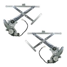 91-98 Toyota Land Cruiser Pwr Wdw Reg w/Motor PAIR