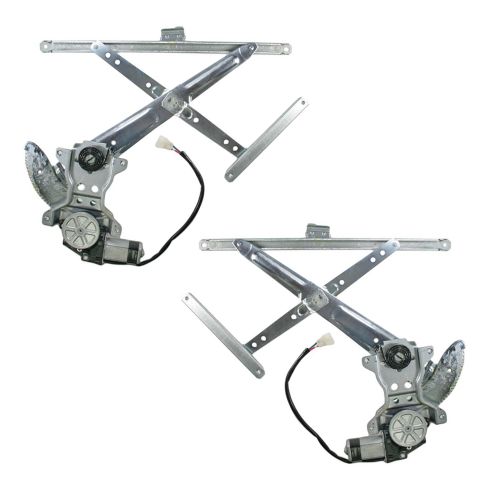 91-98 Toyota Land Cruiser Pwr Wdw Reg w/Motor PAIR