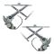 91-98 Toyota Land Cruiser Pwr Wdw Reg w/Motor PAIR