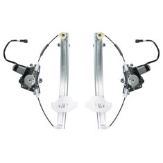 2000-06 Hyundai Accent 4dr Pwr Wdw Reg w/Motor PAIR