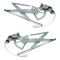 03-08 Toyota Corolla (N.A Built) Power Window Regulator w/Motor PAIR